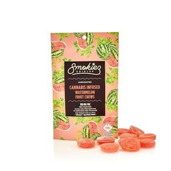 Watermelon Fruit Chews, 100 mg - CO